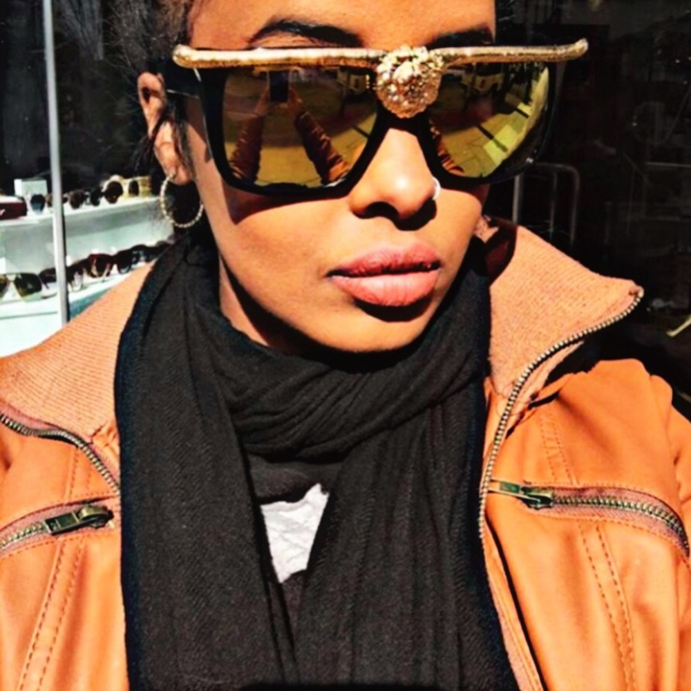 Lions head sunglasses